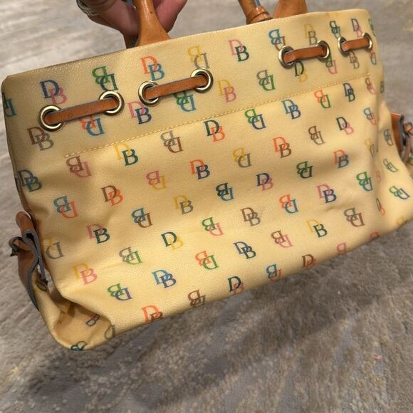 Vintage made in USA Dooney and Bourke “IT” hand bag in GUC no shoulder strap - Picture 5 of 13